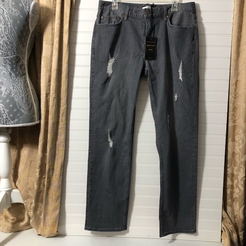 Robert Geller “Jaeger” jeans